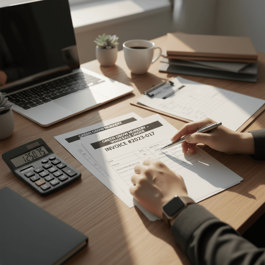 Wholesale pricing and professional ordering documentation